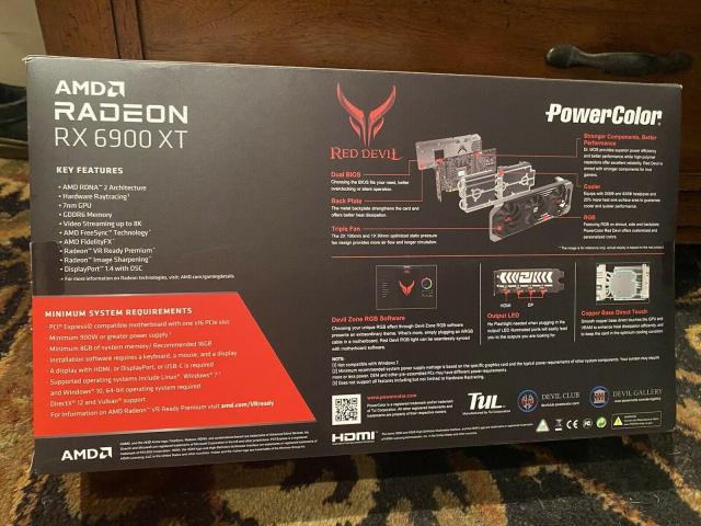 New PowerColor AMD Radeon RX 6900 XT - 4