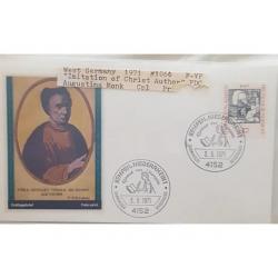 West Germany 1971-First Day Cover-Augustina Monk