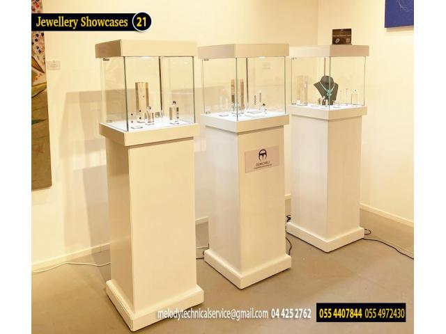 Jewelry showcases in Dubai | Jewelry Display for Events, Exhibition, Rent - 1
