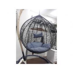 soundwinds Egg Hammock Chair Cushion Hanging Basket Swing