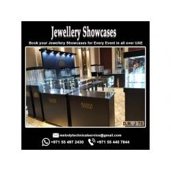 Jewelry Display Showcases for Rent, Events, Exhibitions in UAE