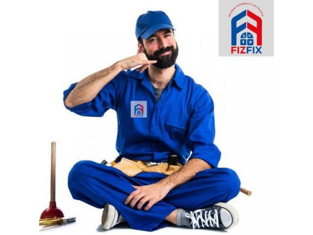 handyman | plumber | electrician | tv installation | Fizfix - 1