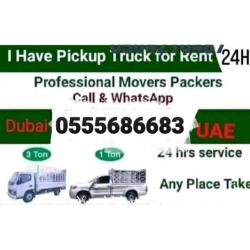 Pickup Truck For Rent in al karama 0555686683