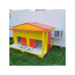 Outdoor dog house, cozy kennel, wooden cage sale, dubai UAE