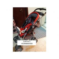 Baby stroller - premium quality dual side with canopy