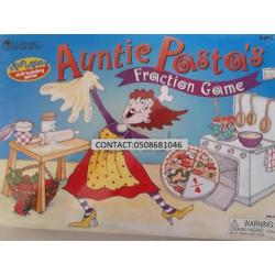 Aunti Pastas Fraction Game, For Ages 6 +