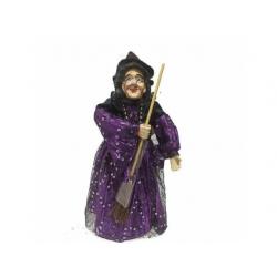 Halloween Darkness Standing Witches 20cm With Ghostly Face At AED 27.00