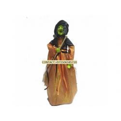 Halloween Darkness Ghostly Faced Standing Witches 60cm At AED 50.00