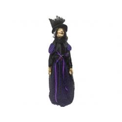 Halloween Darkness Standing Witches 60cm Zebra Clothes Design Paillettes At AED 42.41