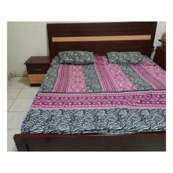 Bedroom Bedset (King-Sized Bed With 1 Bedside Table And Dressing Table)