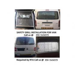 Safety Grill Installation In Van Is Required By Roads And Transport Authority