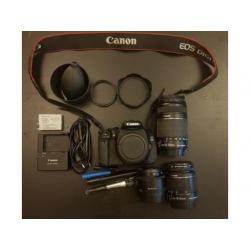 Canon EOS 600D + Lenses & Acc. In Excellent Condition