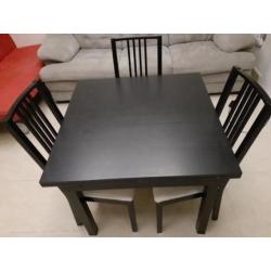 Urgent: Dining Table + 3 Chairs
