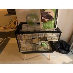 Excelent Hamster cage with accessoRies