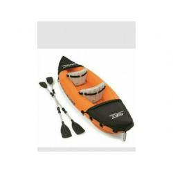 Bestway 65077 Hydro - Force Lite-Rapid X2 Inflatable Kayak with Oars