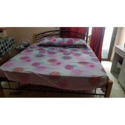 King sized double bed- with mattress