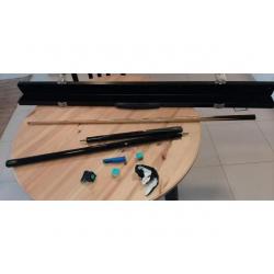 Snooker cue and accessories